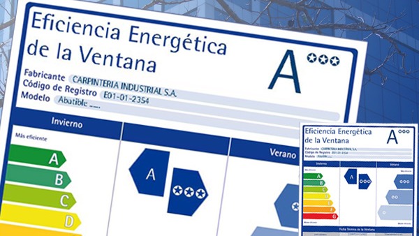 Etiqueta Eficiencia Energética de Ventanas