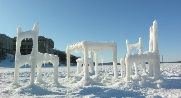 Aislamiento externo de la casa en invierno