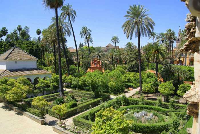 Jardines del Real Alcázar de Sevilla