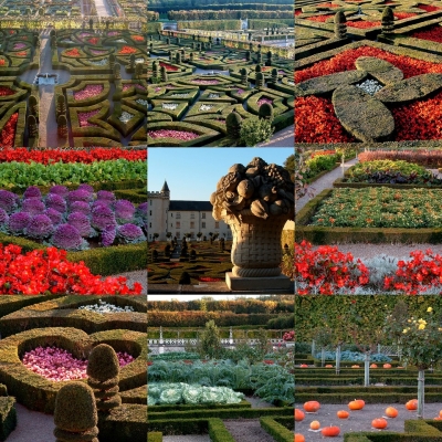 Jardines del château de Villandry