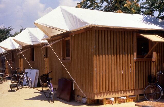 Casa de Tubos de Cartón de Shigeru Ban