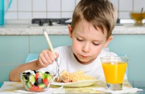 alimentación saludable niños