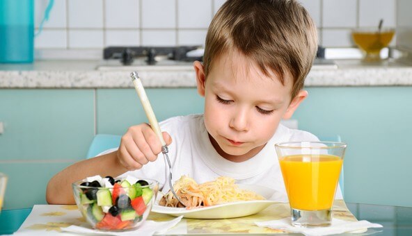 alimentación saludable niños