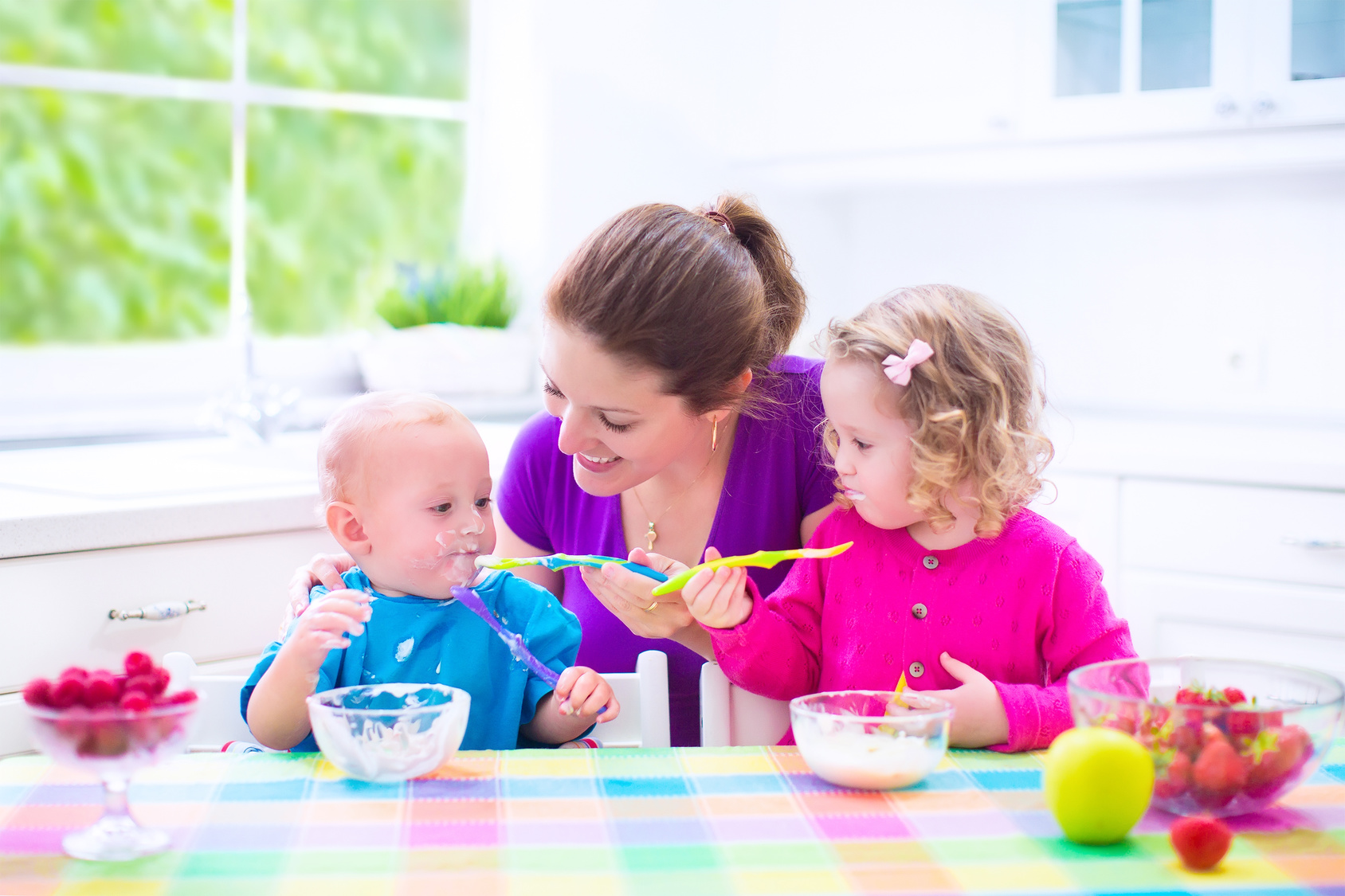 Enseñar hábitos saludables niños