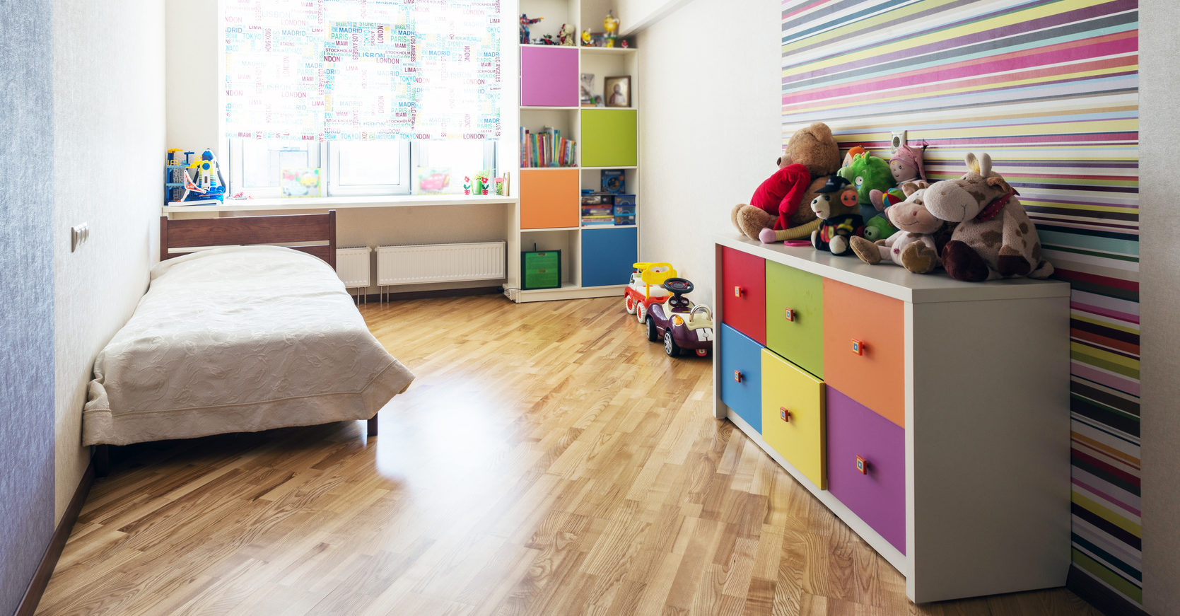 Cómo decorar una habitación infantil pequeña - Ampe Decoración