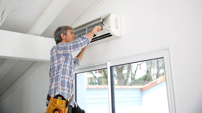 Instalación de aires acondicionados