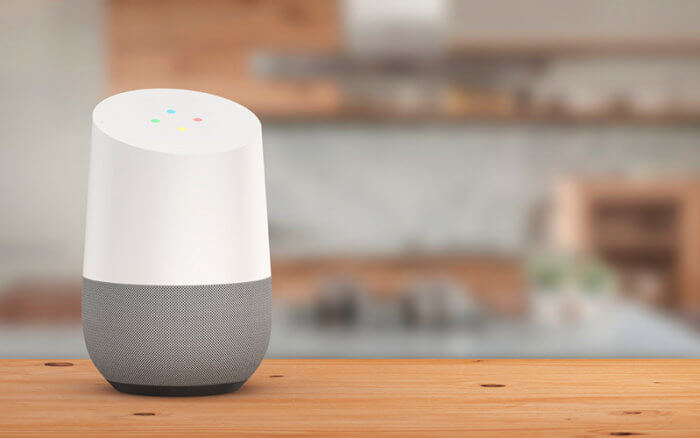 asistente virtual google home