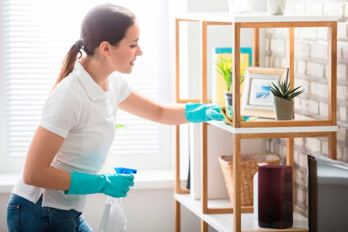 limpiar el hogar durante la cuarentena