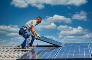 Paneles solares colores